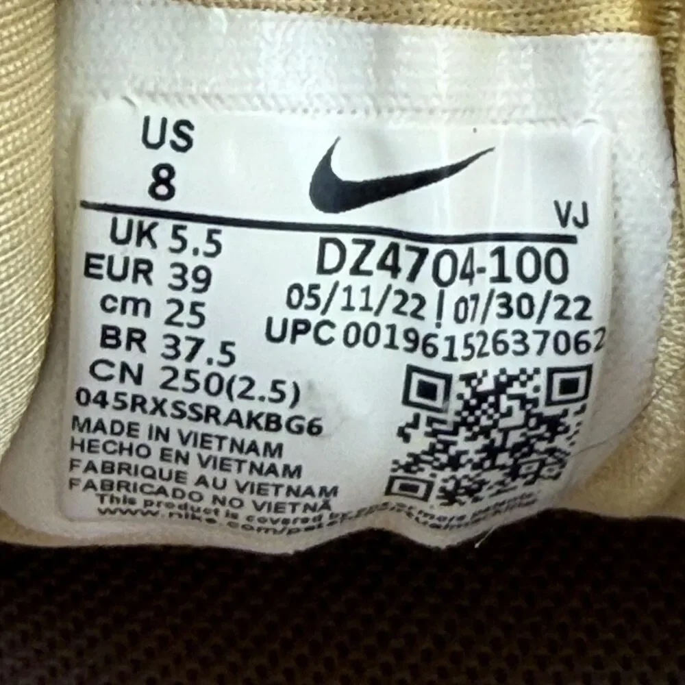Nike Air Max 90 Futura Shoes Womens Size 8 Beige Pink Mesh Sneakers DZ4704-100
